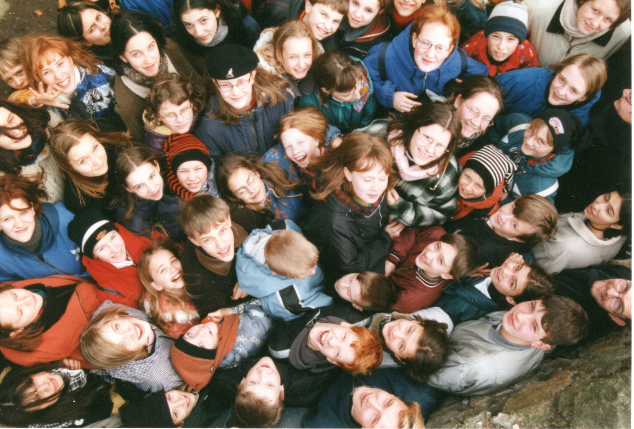 im April CD-Produktion „Gesegn’ dich Laub“ des Jugendchores in der Pauluskirche“